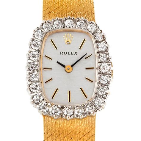 diamond watch womens rolex|vintage Rolex women's diamond watch.